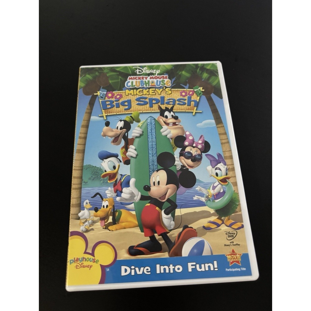 Mickey's Big Splash (DVD) Disney Animated Adventure Walt Disney